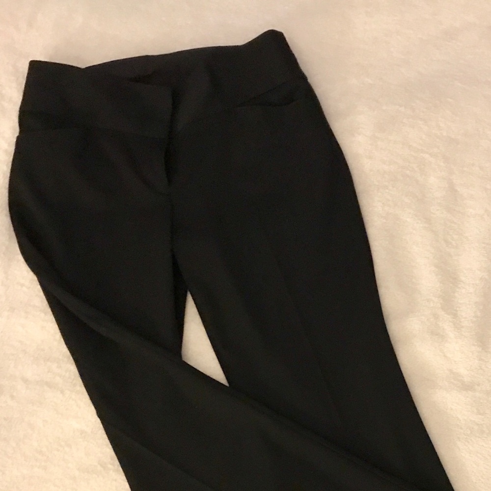 Express black wide leg dress pants