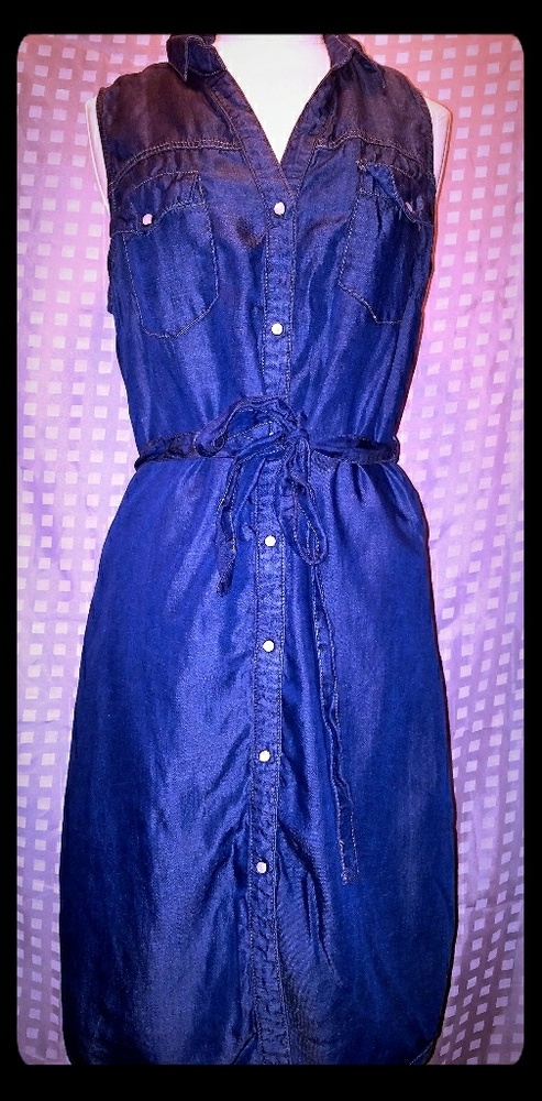 Denim dress
