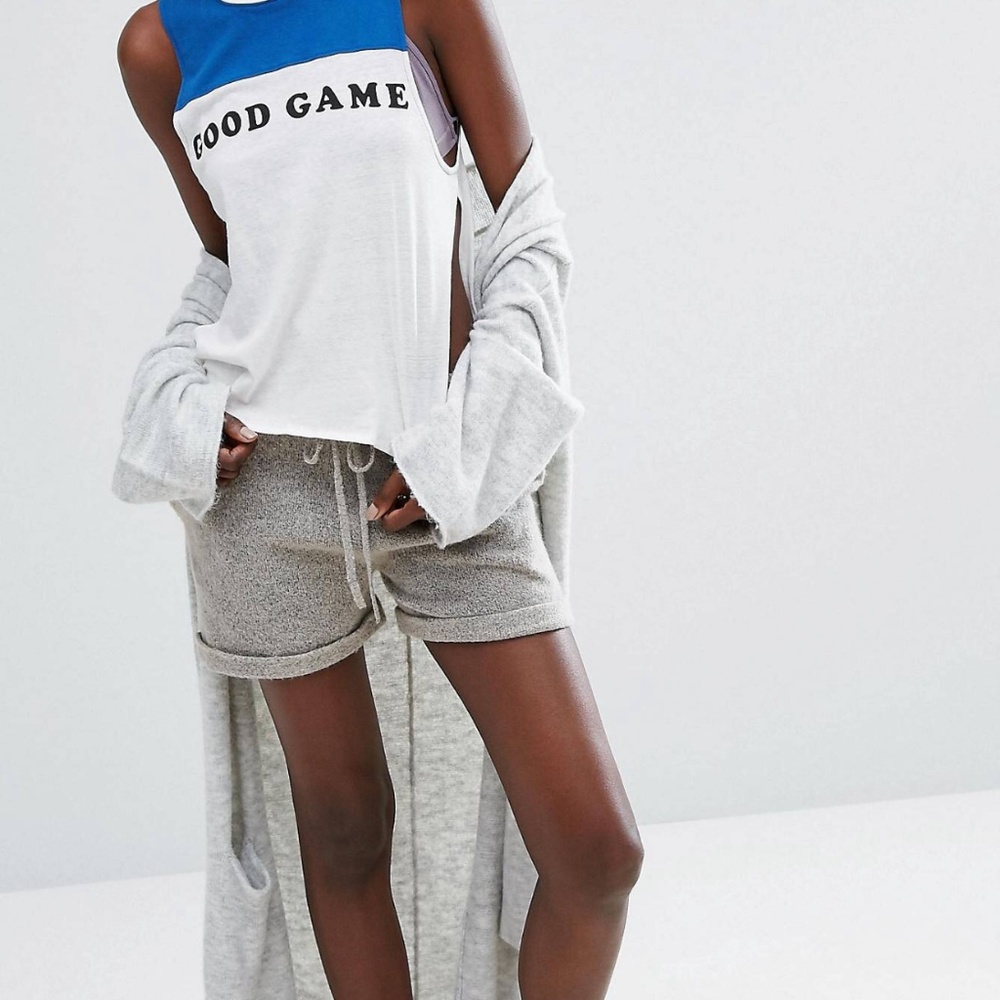 GWA18 - Free People Good Game Tank Sleeveless Tee