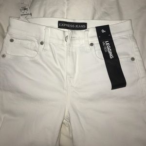 NWT EXPRESS WHITE JEANS