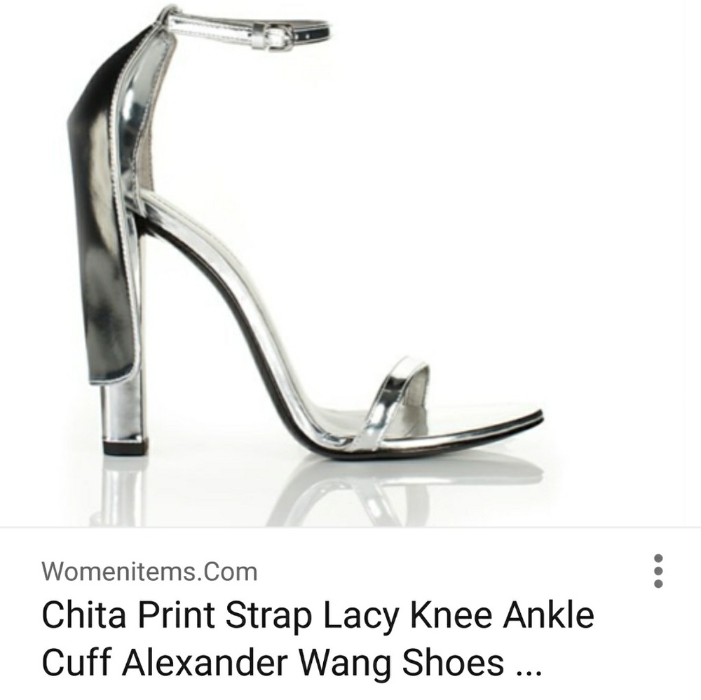 Alexander Wang ankle cuff strap heels - Picture 2 of 8