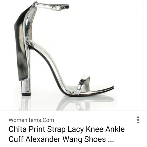 Alexander Wang ankle cuff strap heels - Picture 2 of 8