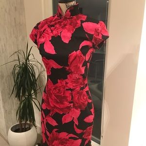 Shanghai Tang cotton qipao dress
