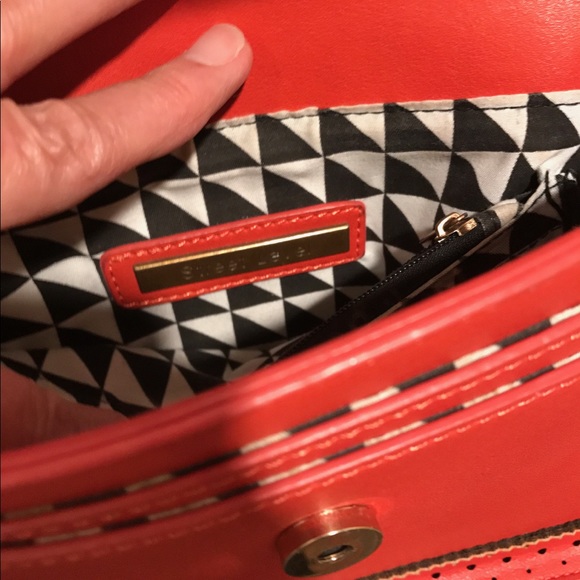 Street Level Red-Orange Cross Body Purse - Picture 2 of 2