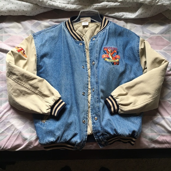 tigger denim jacket