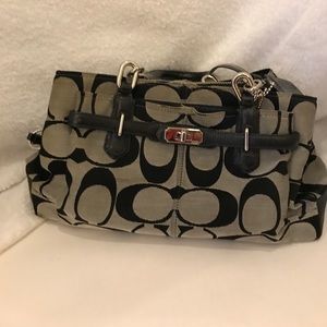 Coach signature purse