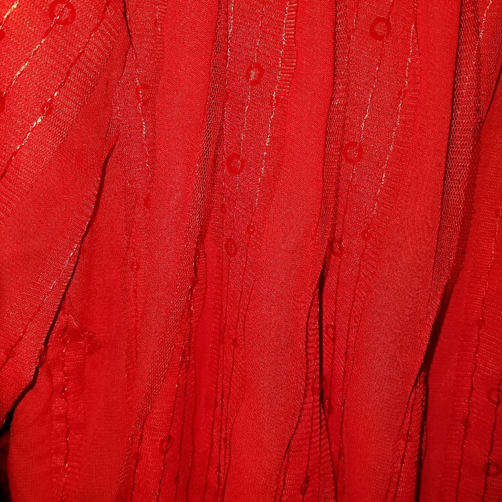 Red blouse - Picture 3 of 3