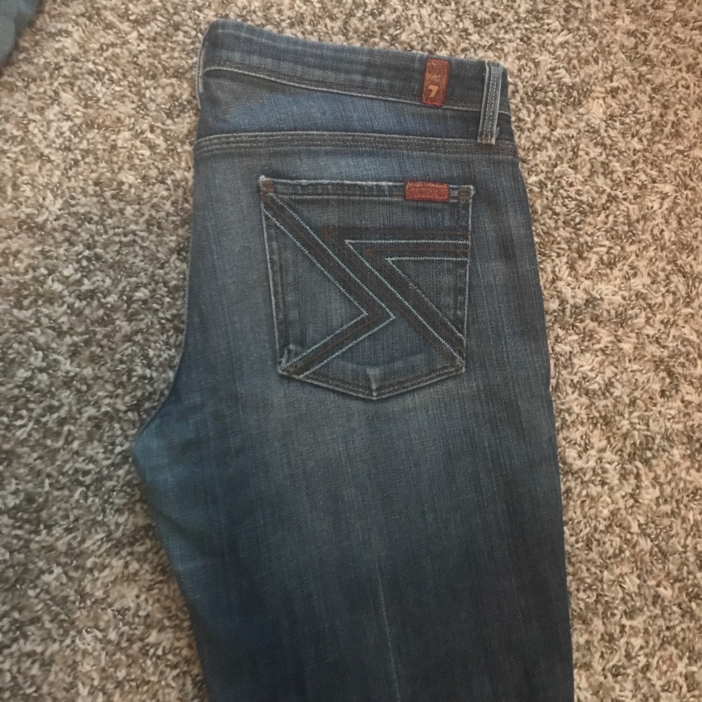 7 for all mankind bootcut jeans