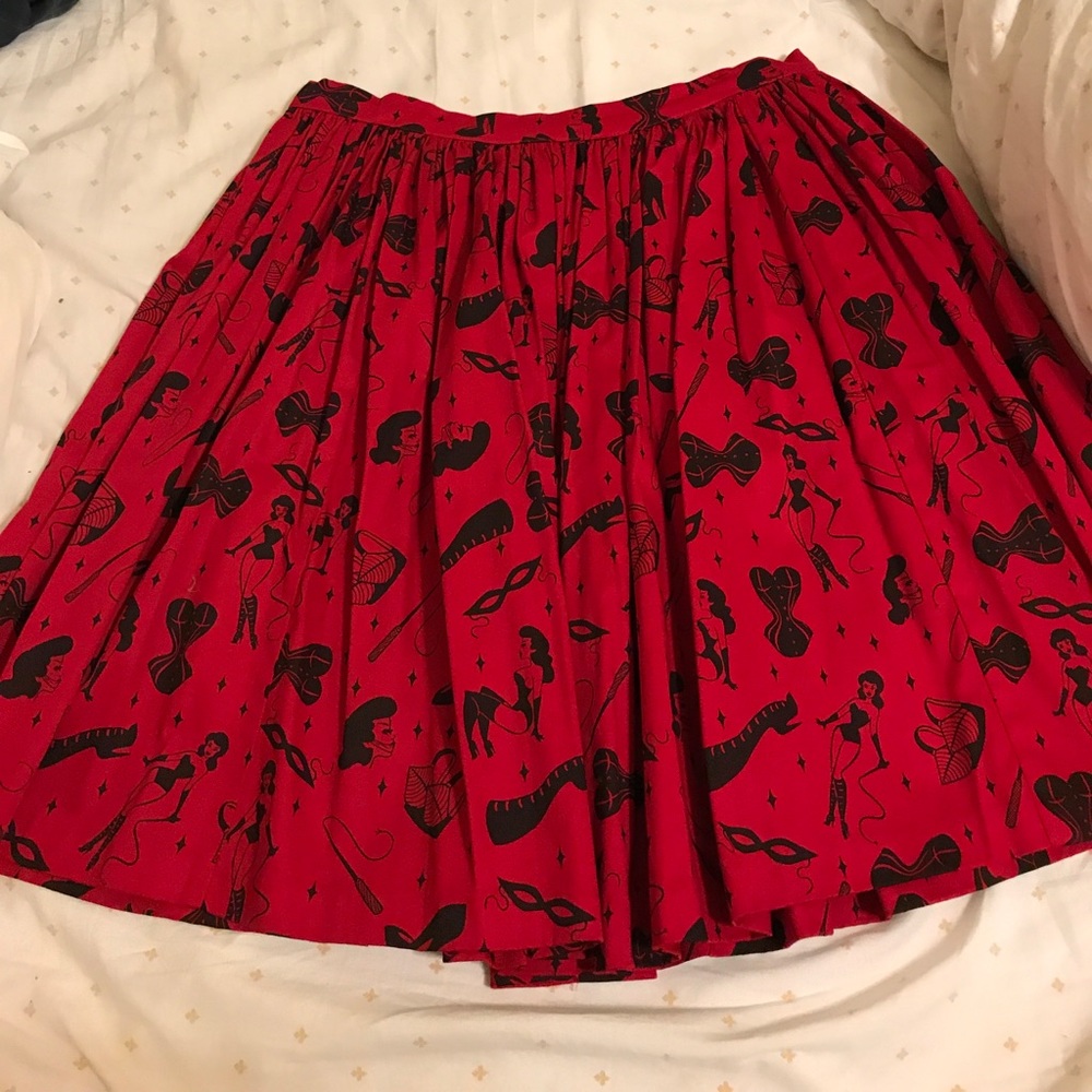 NWOT Pinup Couture Petite Jenny Skirt XL