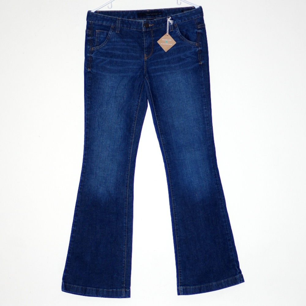CALVIN KLEIN DENIM BLUE JEANS Boot Cut Flare Leg