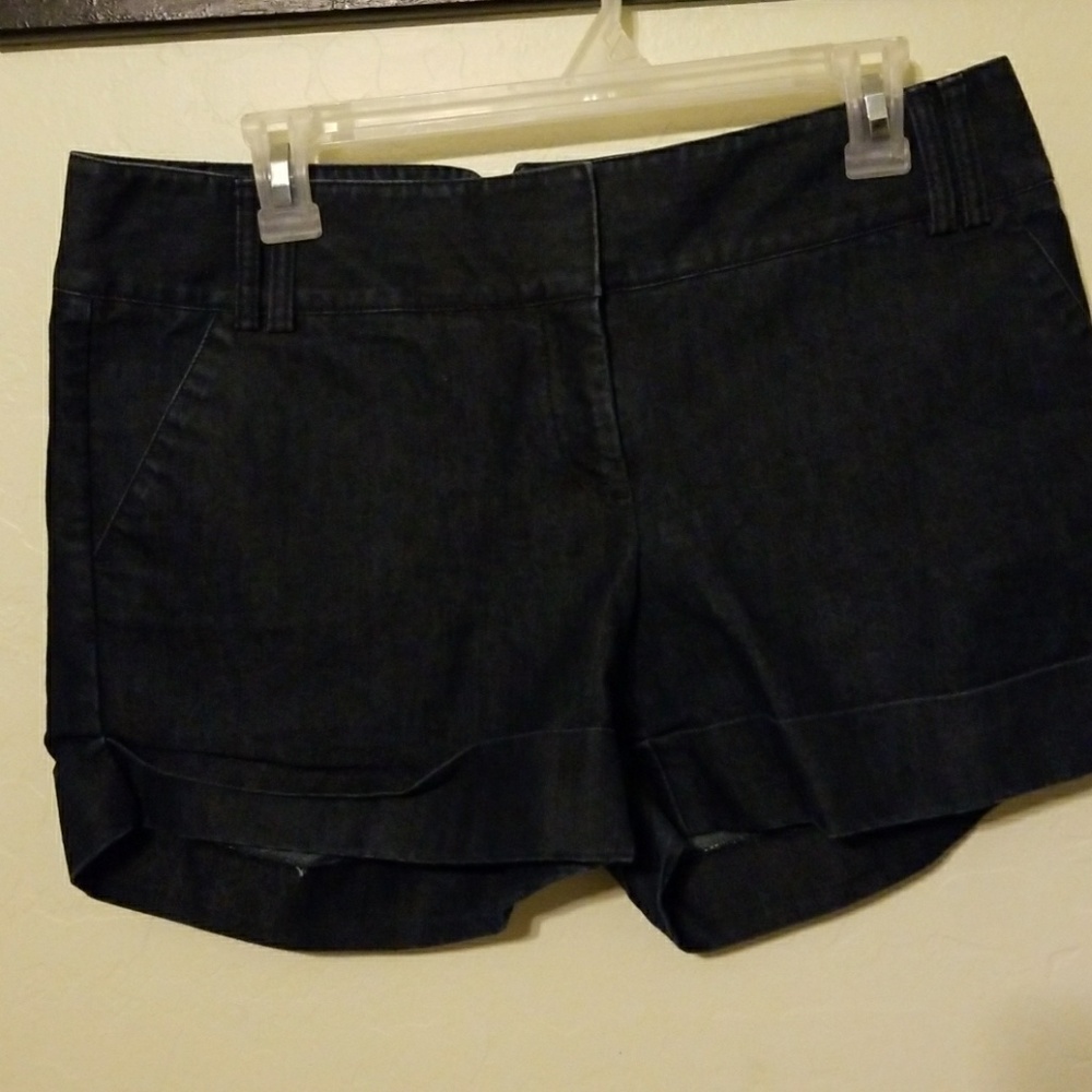 Express denim shorts
