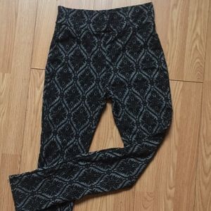 High Waisted Jacquard Leggings