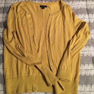 Mustard cardigan