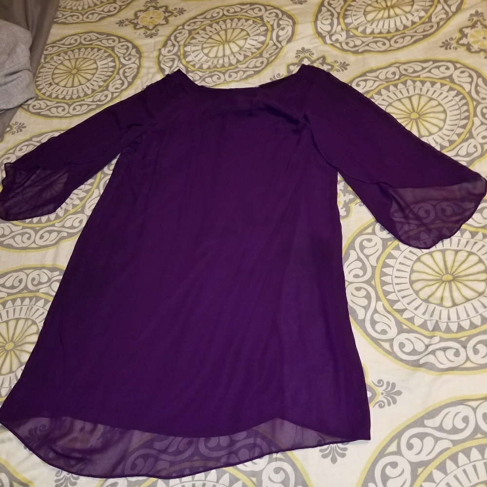 Beautiful purple evening dress