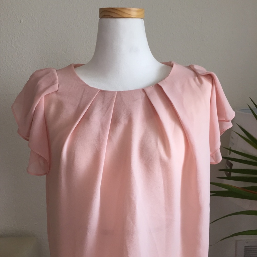 Creamy Pink Blouse