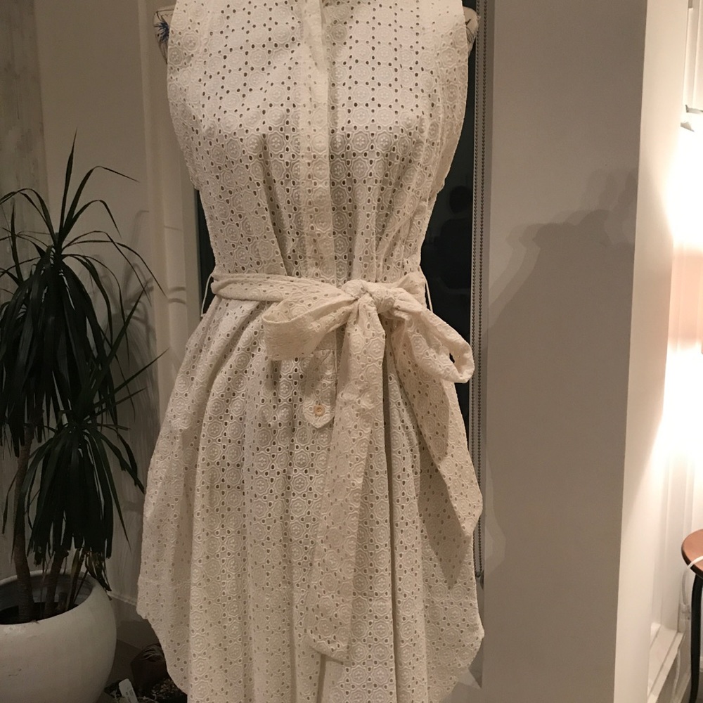 See by Chloe eyelet lace shirt dress - Picture 4 of 5