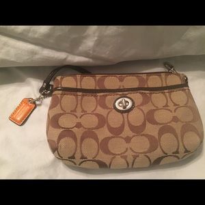Coach wristlet