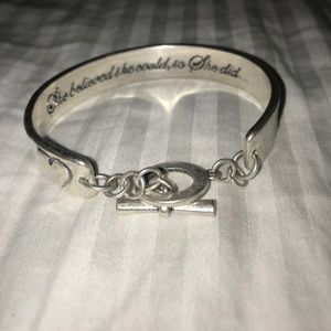 Silver Premier Designs Bracelet
