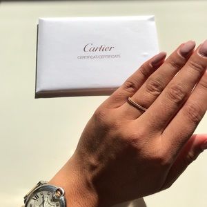 Cartier Rose Gold & Diamond-Paved Ring