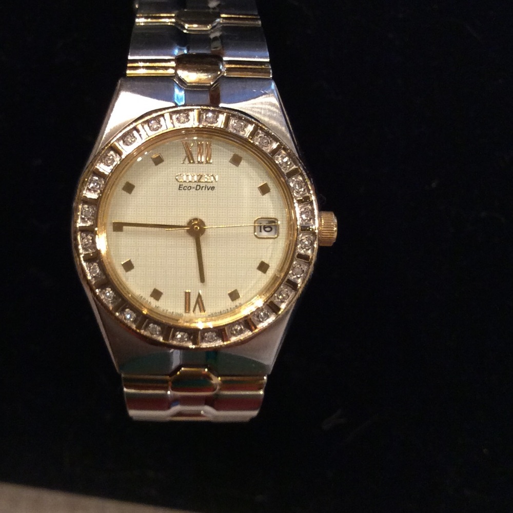 Citizens Eco Drive with Diamond Bezel