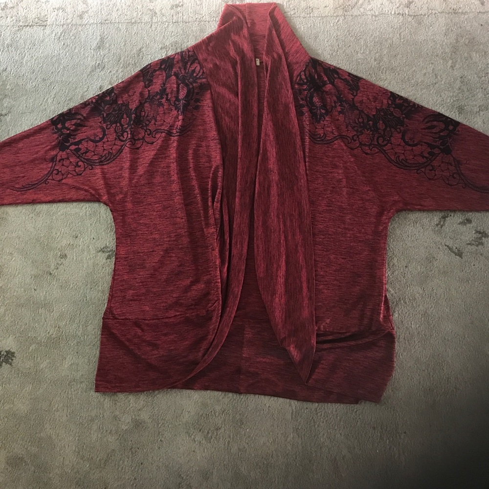 Raglan Sleeve Cocoon Style Jacket