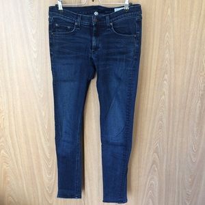 Rag & Bone skinny jeans size 29 medium blue wash