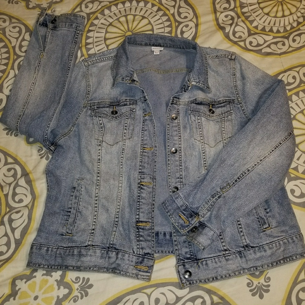Light blue jean jacket