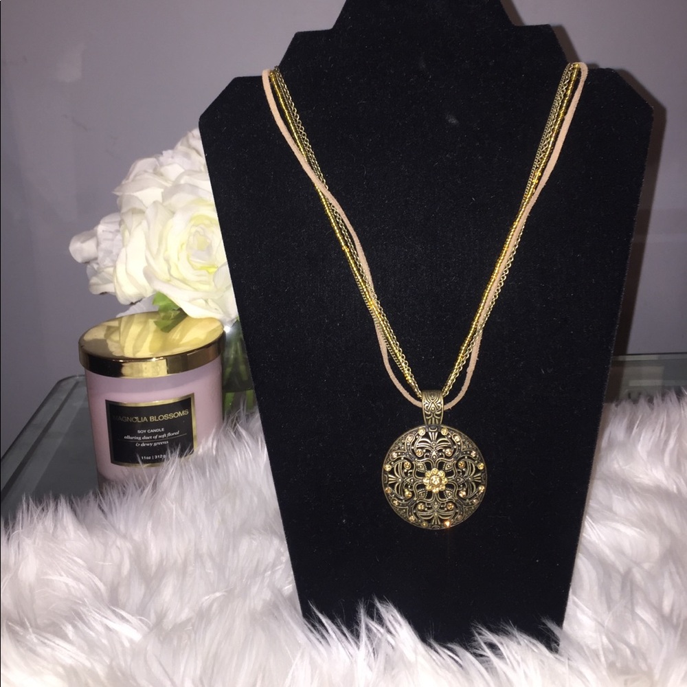 Lia Sophia Zen Gold Necklace