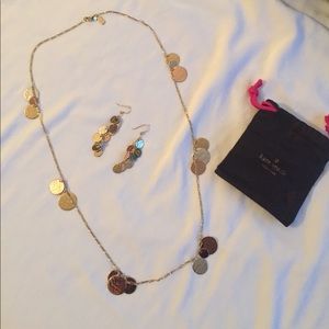 Kate Spade Necklace & Earring Set