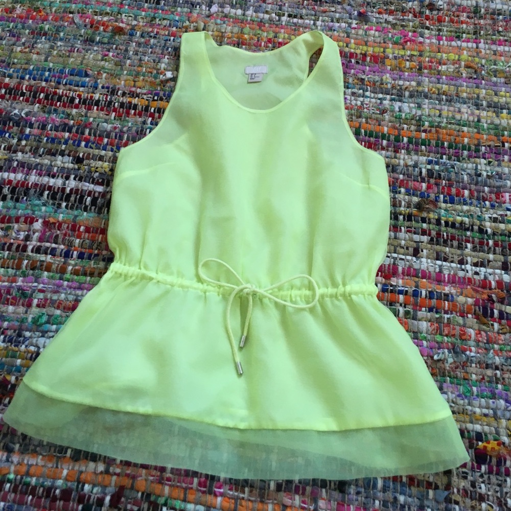 🎉HP Best in Tops 11/14🎉 H&M Neon Racerback Tank