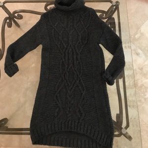 cable knit dress zara