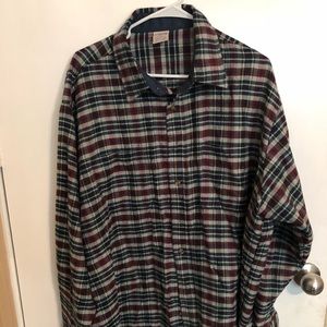 Double xxl fannel mens bottom down used good