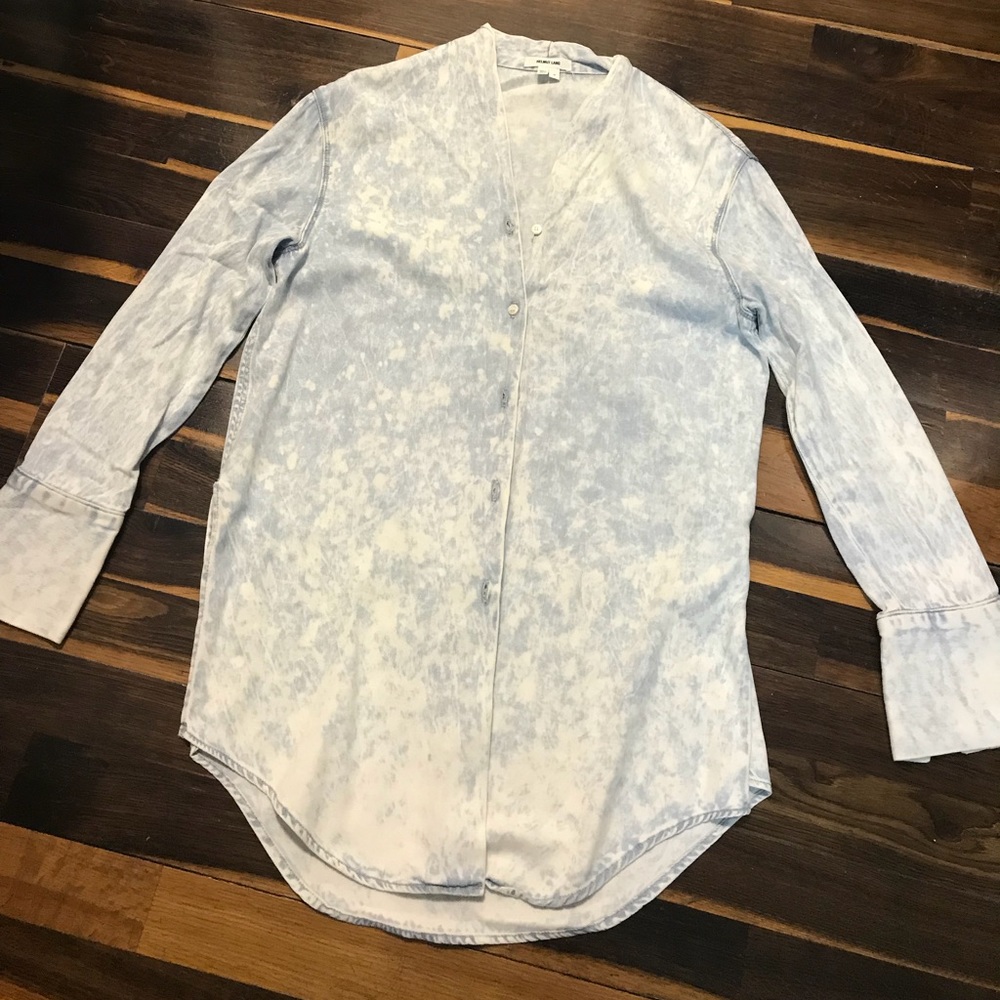 Helmut Lang Denim Acid washed shirt