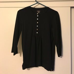 L.L.Bean 3/4 Sleeve Shirt