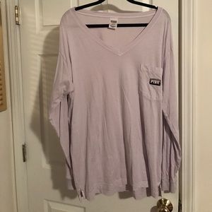 VS PINK campus long sleeve