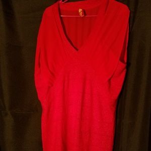 Plus size Red dress