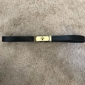 Black J.CREW Belt
