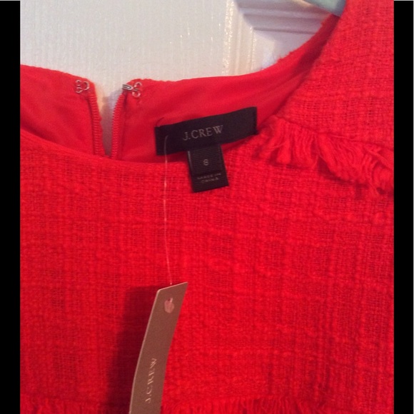 J Crew Fringe Sheath Dress New - Picture 4 of 7