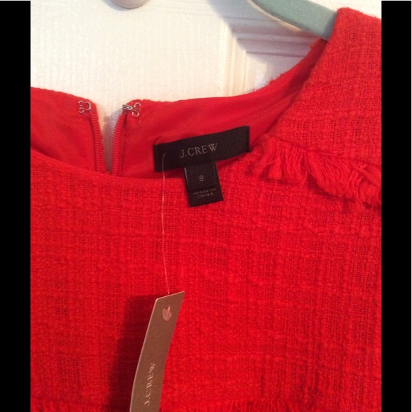 J Crew Fringe Sheath Dress New - Picture 5 of 7