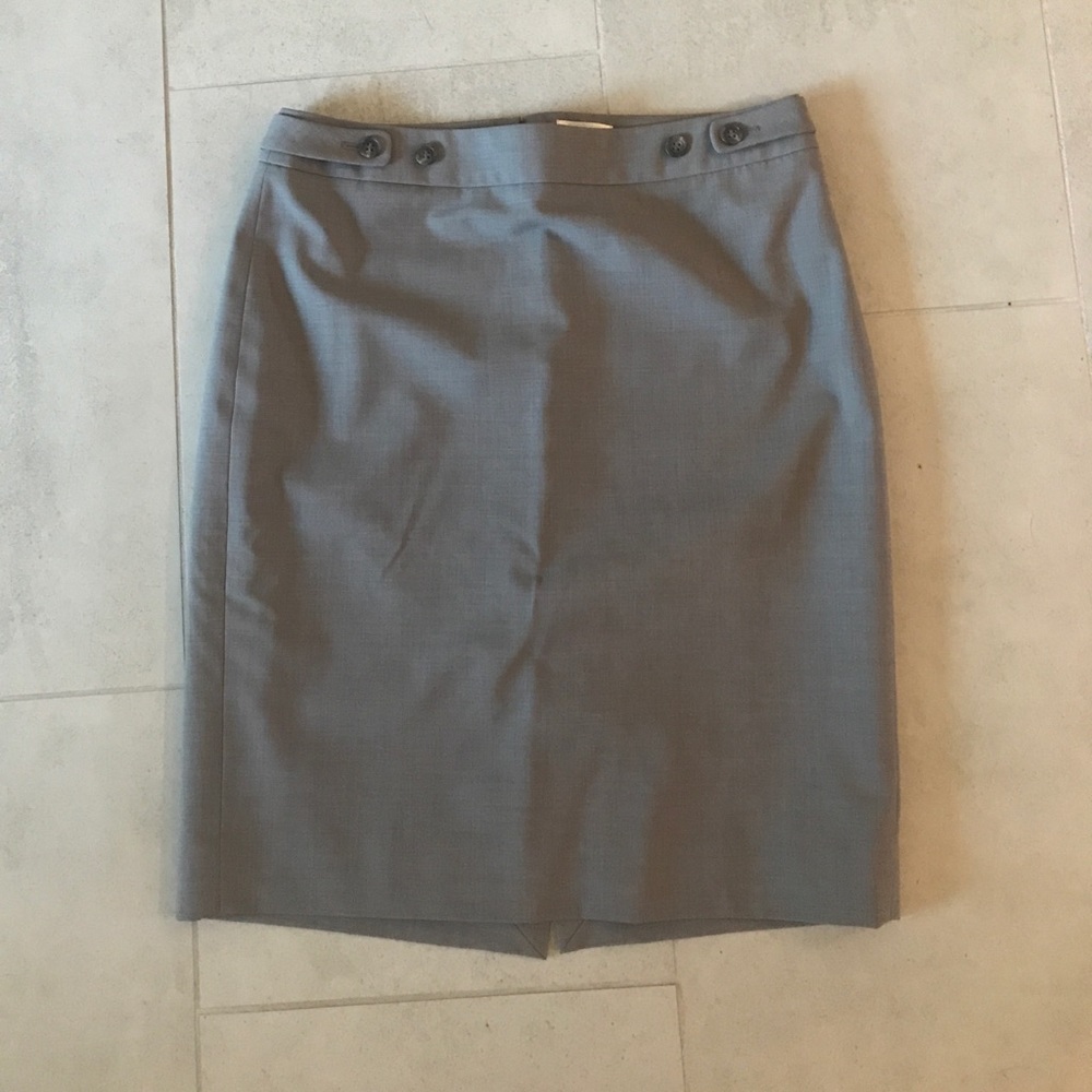 J. Crew Wool Pencil Skirt