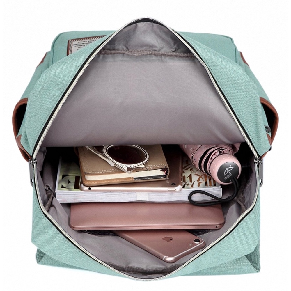 Kenox light green backpack