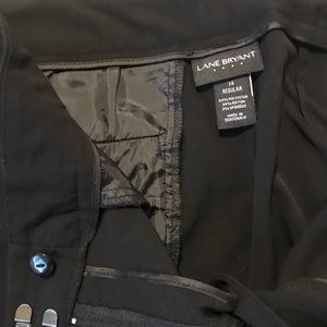 Lane Bryant Women's Black Dress Pants