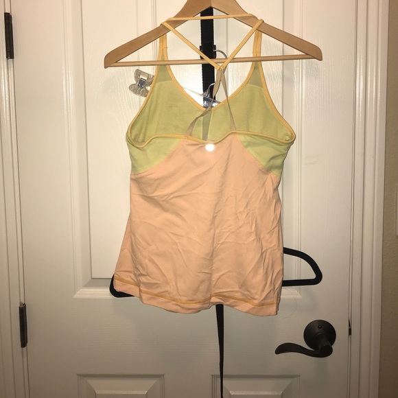 Yellow workout top - Picture 2 of 2