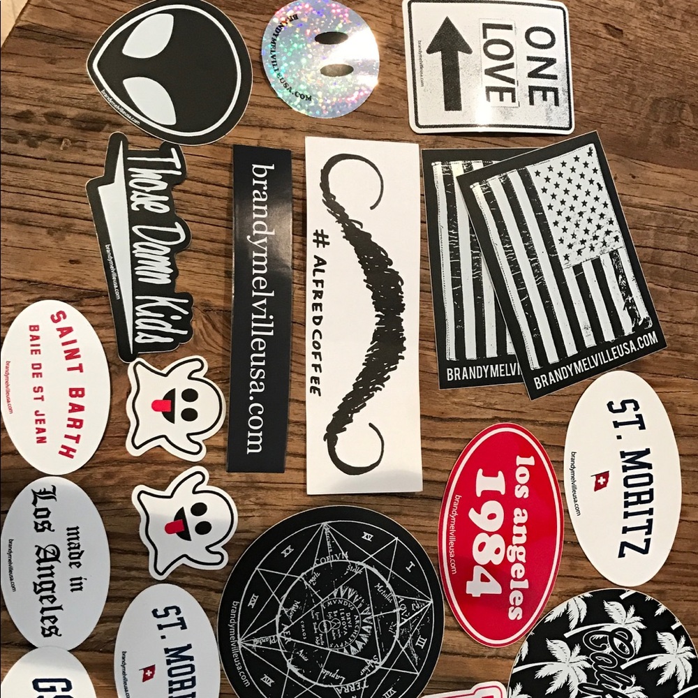 BRANDY STICKERS