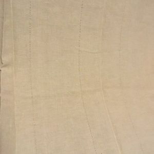 Beautiful canvas/burlap style curtain panels.