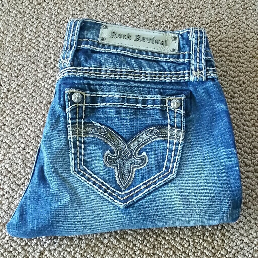 Rock Revival Skinny jeans Size 28x31