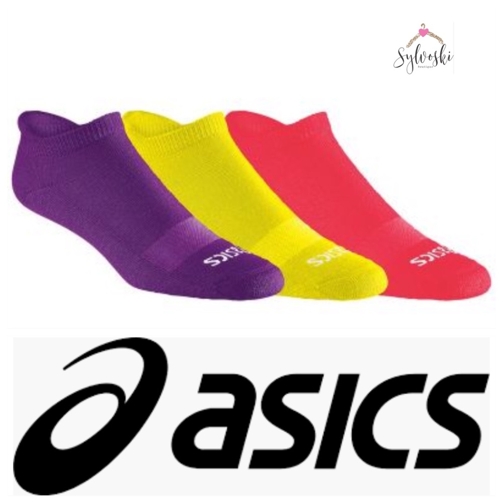 🆕Asics Women's Cushion Low Cut Socks 6 Pairs - Picture 2 of 8
