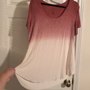 NWOT Ombré soft & sexy tee