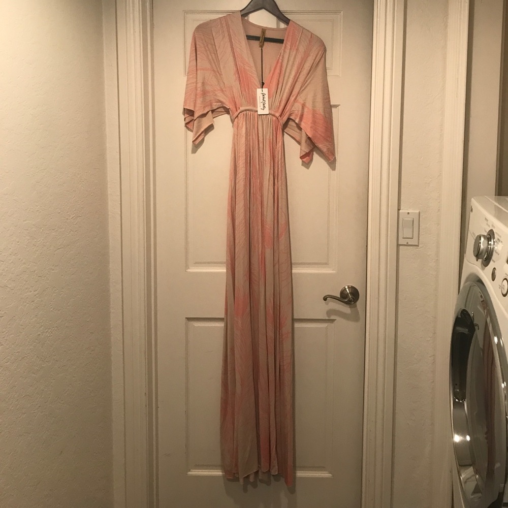 Rachel Pally Printed Long Caftan Dress