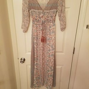 Boho long cardigan